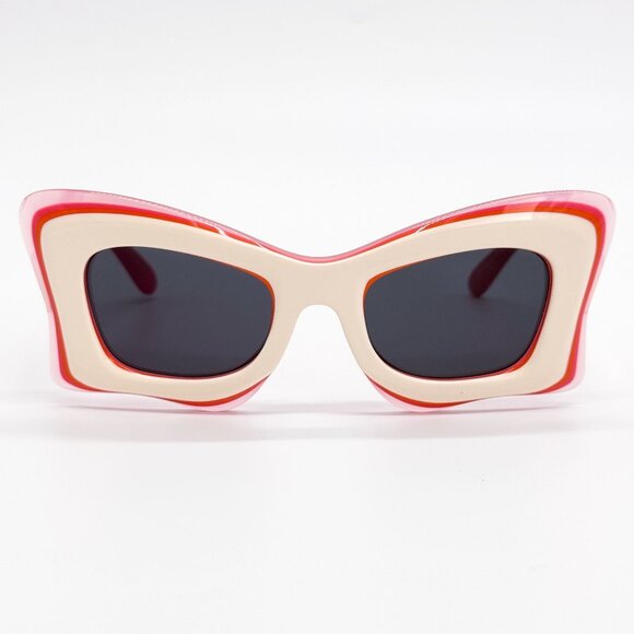 NEW LW40140U 59A, LOEWE WHITE PINK WOMEN SUNGLASSES LOEWE main image 9